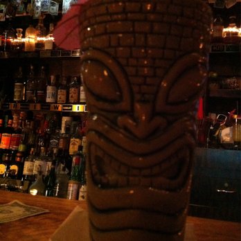 Forbidden Island - One of Forbidden Island's token mugs available for retail -- maker Tiki Farm of San Clemente. - Tiki Bars Near Me - Alameda, California