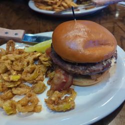 JJ's Grill - Big bad jack burger and fried banana peppers