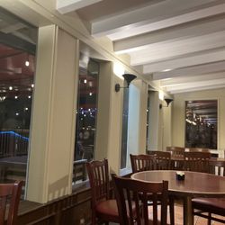 Inside and outside seating