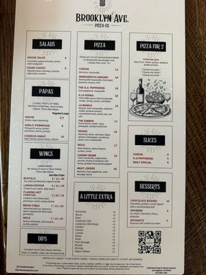 Menu photo 5 Brooklyn Ave Pizza Co Los Angeles, CA