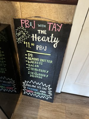Menu photo 4 PB&J with Tay San Antonio, TX