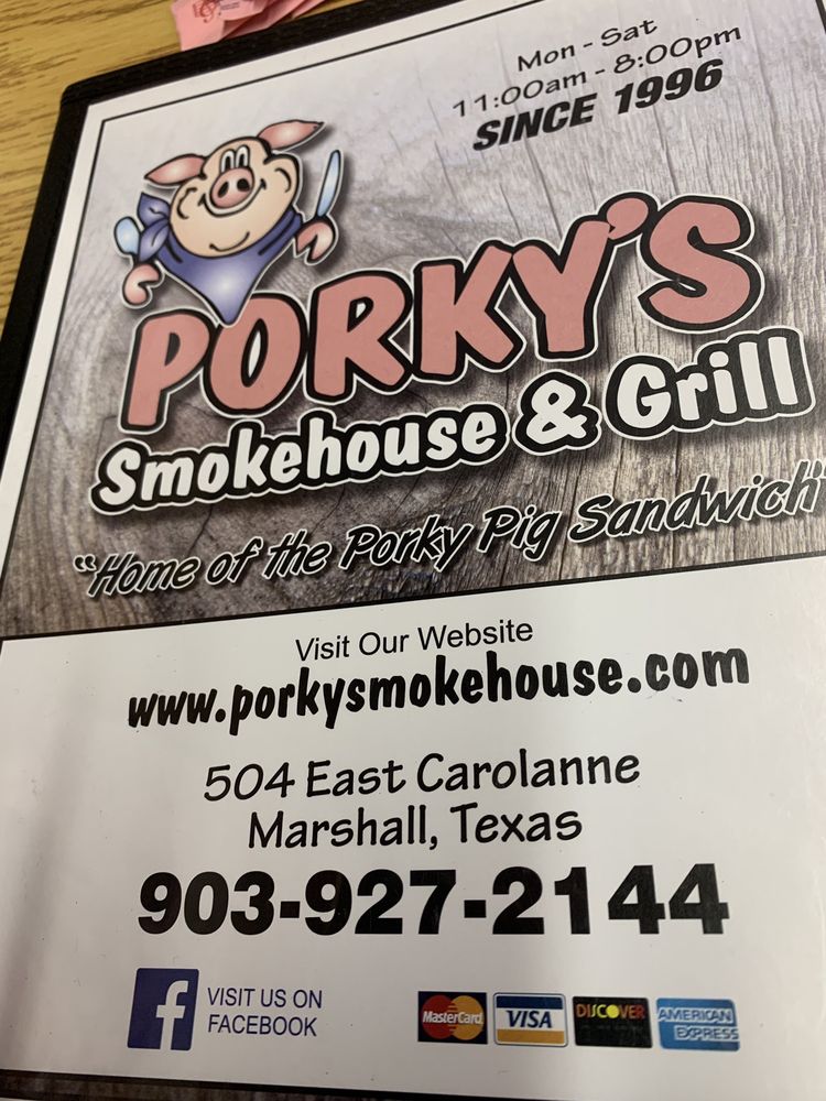 Porky’s Smokehouse and Grill