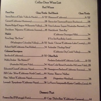 The Cellar Door - Red wines - Tapas Bars Near Me - Huntington, West Virginia The Cellar Door - Red wines - Tapas Bars Near Me - Huntington, West Virginia