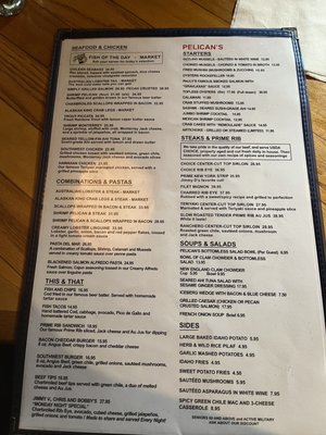Menu photo 1 Pelican's Steak & Seafood El Paso, TX