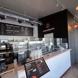 Nosy Neighbors Coffee & Donuts - Front counter