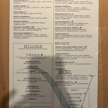 El Valle - Menu (Jan 2026) - Mexican Near Me - Atlanta, Georgia