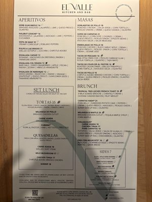 Menu photo 6 El Valle Atlanta, GA