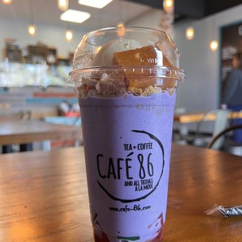 Cafe 86 - Upside down Halo Halo - Desserts Near Me - Union City, California