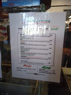 Menu photo 7 Sonoratown Los Angeles, CA