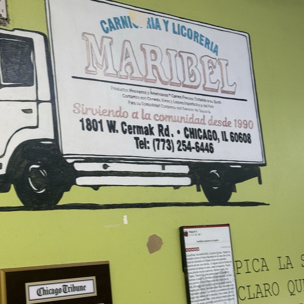 Carniceria Maribel - Store sign - Beer, Wine & Spirits Near Me - Chicago, Illinois Carniceria Maribel - Store sign - Beer, Wine & Spirits Near Me - Chicago, Illinois