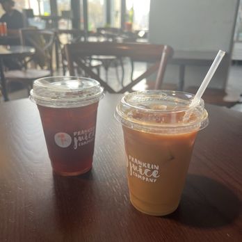 Honest Coffee Roasters - Lea Ave - Cold Brews (Black & With Oat Milk) - Coffee & Tea Near Me - Nashville, Tennessee