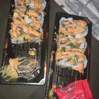 Sun Cuisines - Spicy Salmon Roll and Spicy Tuna Roll - Burmese Near Me - Williamsville, New York