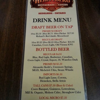 Heidelberg Restaurant & Tavern - German Near Me - Heidelberg, Ontario Heidelberg Restaurant & Tavern - German Near Me - Heidelberg, Ontario