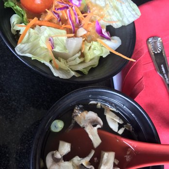 Tokyo Wako Restaurant - Salad and soup. - Japanese Near Me - Pasadena, California