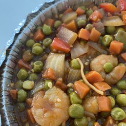 Sichuan Style Shrimps.