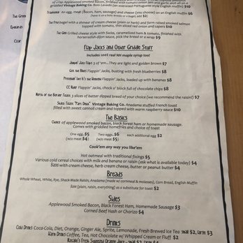 The Sunrise Shack - Menu - Breakfast & Brunch Near Me - Glen, New Hampshire