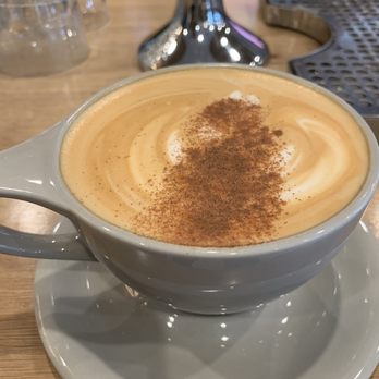 Revival Cafe & Kitchen - Food- Golden Crema Latte - Coffee & Tea Near Me - Somerville, Massachusetts