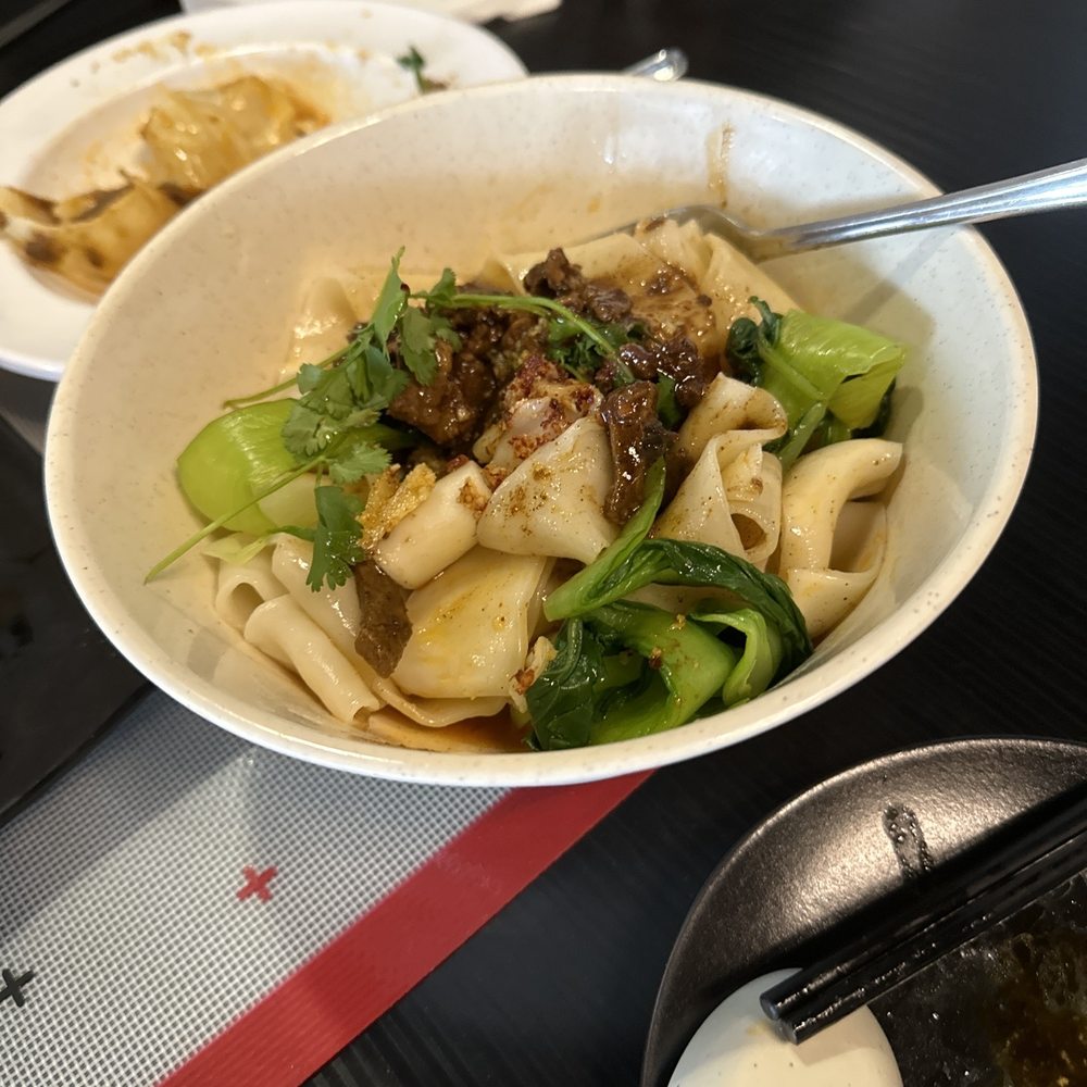 Dumpling Zone - Chili Oil Noodle with Pork - Dim Sum Near Me - San Francisco, California Dumpling Zone - Chili Oil Noodle with Pork - Dim Sum Near Me - San Francisco, California