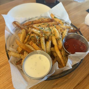 The Vig McDowell Mountain - TRUFFLE PARMESAN FRIES - American Near Me - Scottsdale, Arizona The Vig McDowell Mountain - TRUFFLE PARMESAN FRIES - American Near Me - Scottsdale, Arizona