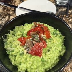 Jack's On The Green - Pea risotto- no bacon !!!!