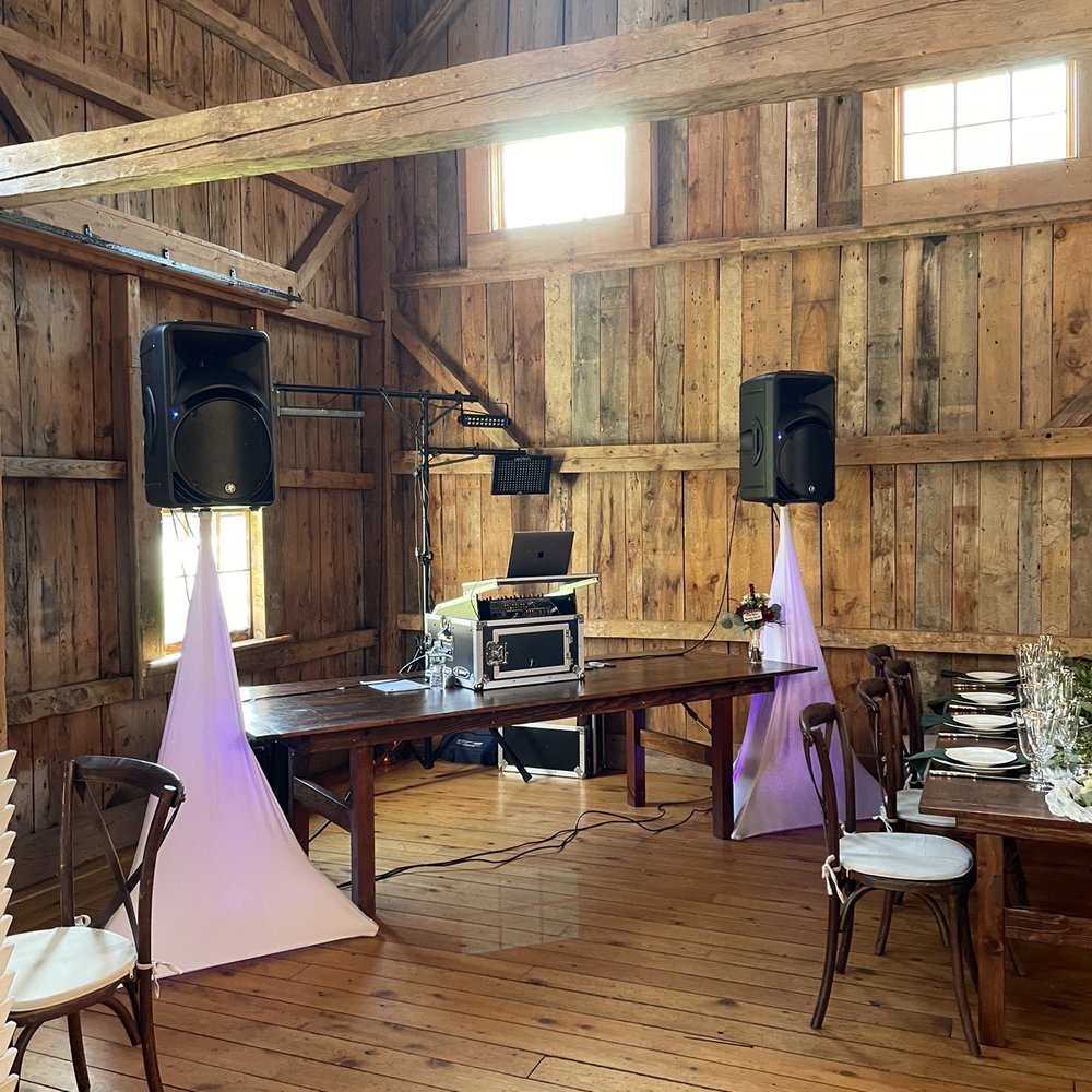 The Barn At Flanagan Farm - DJ booth - Venues & Event Spaces Near Me - Buxton, Maine