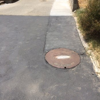A Sewer Guy Plumbing - Sewerline repair with color match concrete for the asphalt section. - Septic Services Near Me A Sewer Guy Plumbing - Sewerline repair with color match concrete for the asphalt section. - Septic Services Near Me