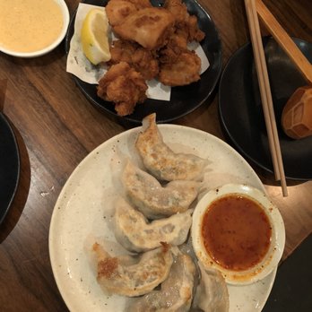 Raku - Pork Gyoza & Chicken Tatsuta - Japanese Near Me - New York, New York Raku - Pork Gyoza & Chicken Tatsuta - Japanese Near Me - New York, New York