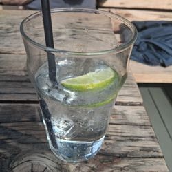 The Black Dog Freehouse - Club soda. Bartender gives it to me for free.