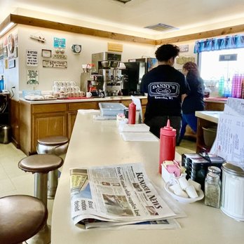 Danny's Cafe - Original counter from Danny Cafe when it was at Hwy. 50 & Green Bay Rd. which opened in 1988 - Breakfast & Brunch Near Me - Kenosha, Wisconsin