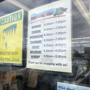 Natural Living Center - Hours of operation - Grocery Near Me - Bangor, Maine Natural Living Center - Hours of operation - Grocery Near Me - Bangor, Maine