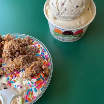 Thomas Sweet - Butterbrickle with sprinkles and Reese's - Ice Cream & Frozen Yogurt Near Me - Washington, DC, District of Columbia