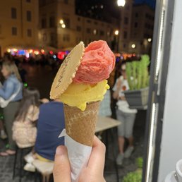 Mango and strawberry Mango and strawberry