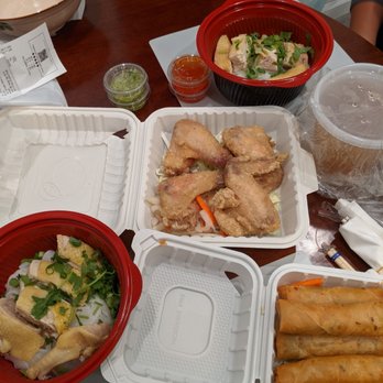 Pho Ga 88 - Pho ga #1 and #2. Fried chicken, fried egg rolls. - Vietnamese Near Me - San Leandro, California Pho Ga 88 - Pho ga #1 and #2. Fried chicken, fried egg rolls. - Vietnamese Near Me - San Leandro, California