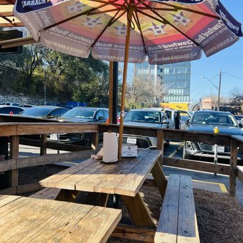 Terry Black's Barbecue - So much seating - Barbeque Near Me - Austin, Texas