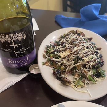 Blue Seafood & Spirits - Brussels and Pinot - Seafood Near Me - Virginia Beach, Virginia