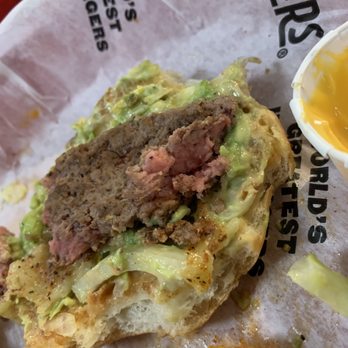 Fuddruckers - southwest burger, mostly raw - Burgers Near Me - Laredo, Texas Fuddruckers - southwest burger, mostly raw - Burgers Near Me - Laredo, Texas
