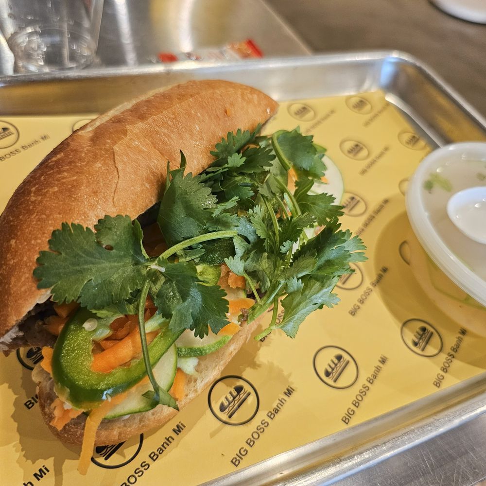Big Boss Banh Mi - BBQ Chicken Banh Mi - Vietnamese Near Me - Houston, Texas Big Boss Banh Mi - BBQ Chicken Banh Mi - Vietnamese Near Me - Houston, Texas