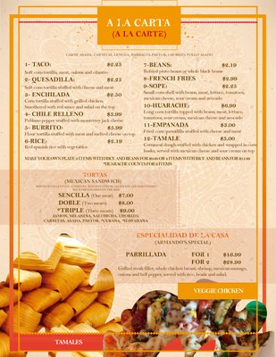 Menu photo 3 Armando's Tacos & Grill Moultrie, GA