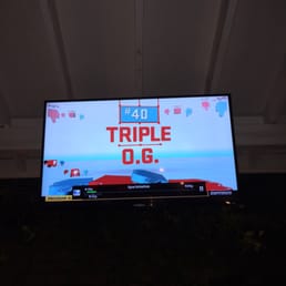 Outdoor TV set up. Perfect 4 the games
