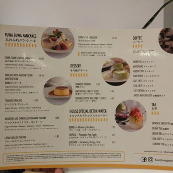 Fuwa Fuwa - MeNu - Desserts Near Me - Toronto, Ontario Fuwa Fuwa - MeNu - Desserts Near Me - Toronto, Ontario