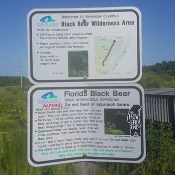 Black Bear Wilderness Area - Beware of bears! - Hiking Near Me - Sanford, Florida