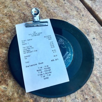 The BAO - Check on vinyl - Asian Fusion Near Me - Clayton, Missouri