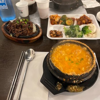 Soy Tofu - BBQ Beef and seafood Tofu - Korean Near Me - La Palma, California Soy Tofu - BBQ Beef and seafood Tofu - Korean Near Me - La Palma, California