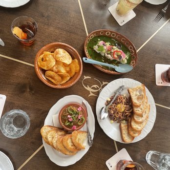 Billy Can Can - Shrimp Ceviche, chicken liver pate and venison tartare - Steakhouses Near Me - Dallas, Texas Billy Can Can - Shrimp Ceviche, chicken liver pate and venison tartare - Steakhouses Near Me - Dallas, Texas