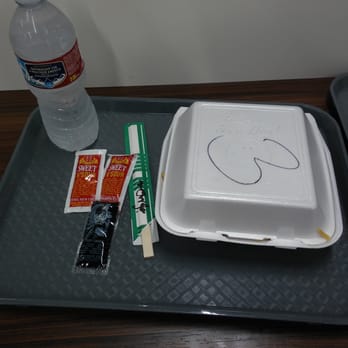 Sunvalley Food Court - My lunch from Lotus Express - Pizza Near Me - Concord, California