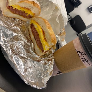 Baron's Bagels - Porkroll egg and cheese - Bagels Near Me - Brick, New Jersey Baron's Bagels - Porkroll egg and cheese - Bagels Near Me - Brick, New Jersey
