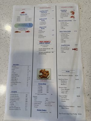 Menu photo 2 Hnina's Seafood Ocoee, FL