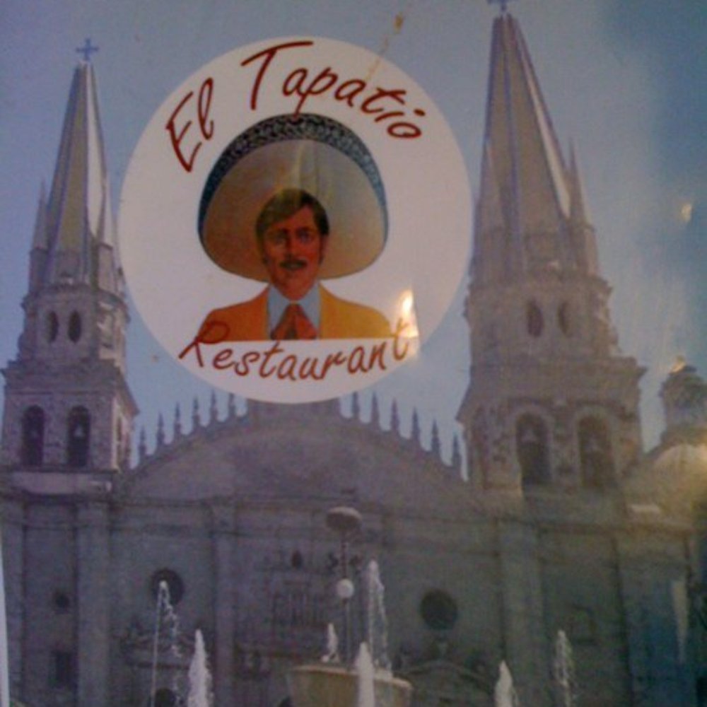 Taqueria La Tapatia - The sign floats mystically mid-air above the church - Mexican Near Me - Dorris, California Taqueria La Tapatia - The sign floats mystically mid-air above the church - Mexican Near Me - Dorris, California