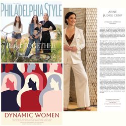 Anne Judge Aesthetics - Check out our article in September's issue of Philly Style Magazine! Anne was chosen as one of Philadelphia's Top Dynamic Women!