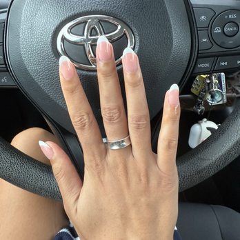 Peacock Nails - French tip gelx - Nail Salons Near Me - Lemon Grove, California